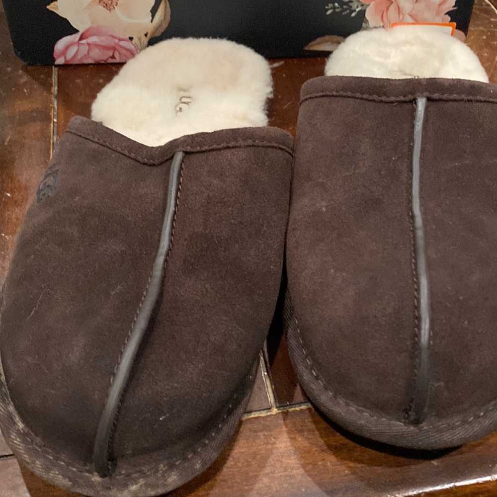 UGG brown house slippers